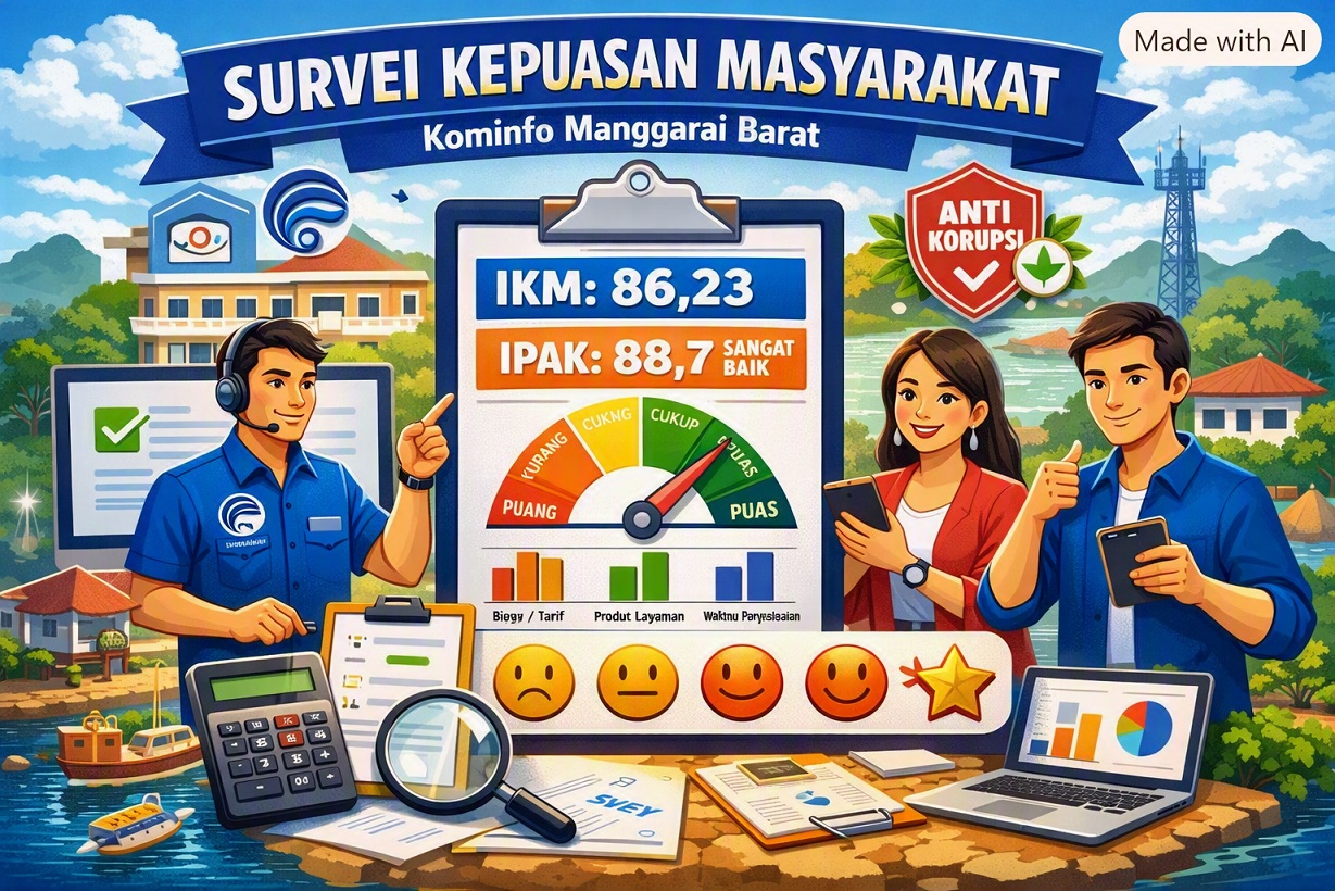 Survei Kepuasan Masyarakat Kominfo Manggarai Barat 2025
