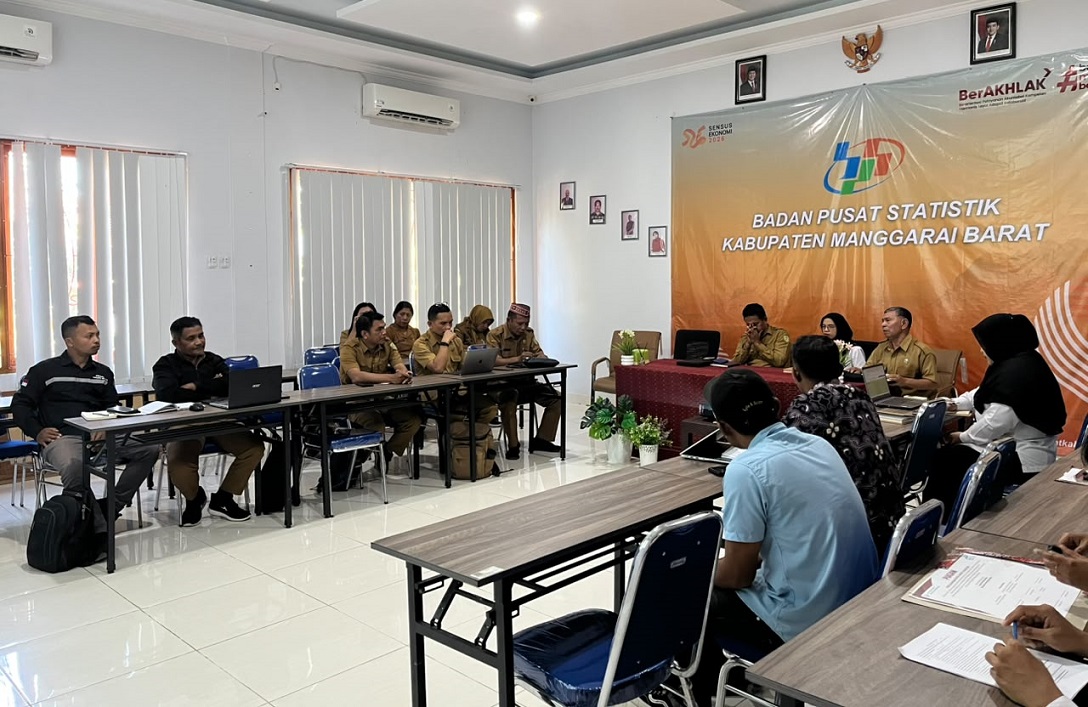 Evaluasi dan Pencanangan Desa Cantik 2026, Sinergi Pemerintah Daerah dan BPS Perkuat Tata Kelola Data Desa di Manggarai Barat